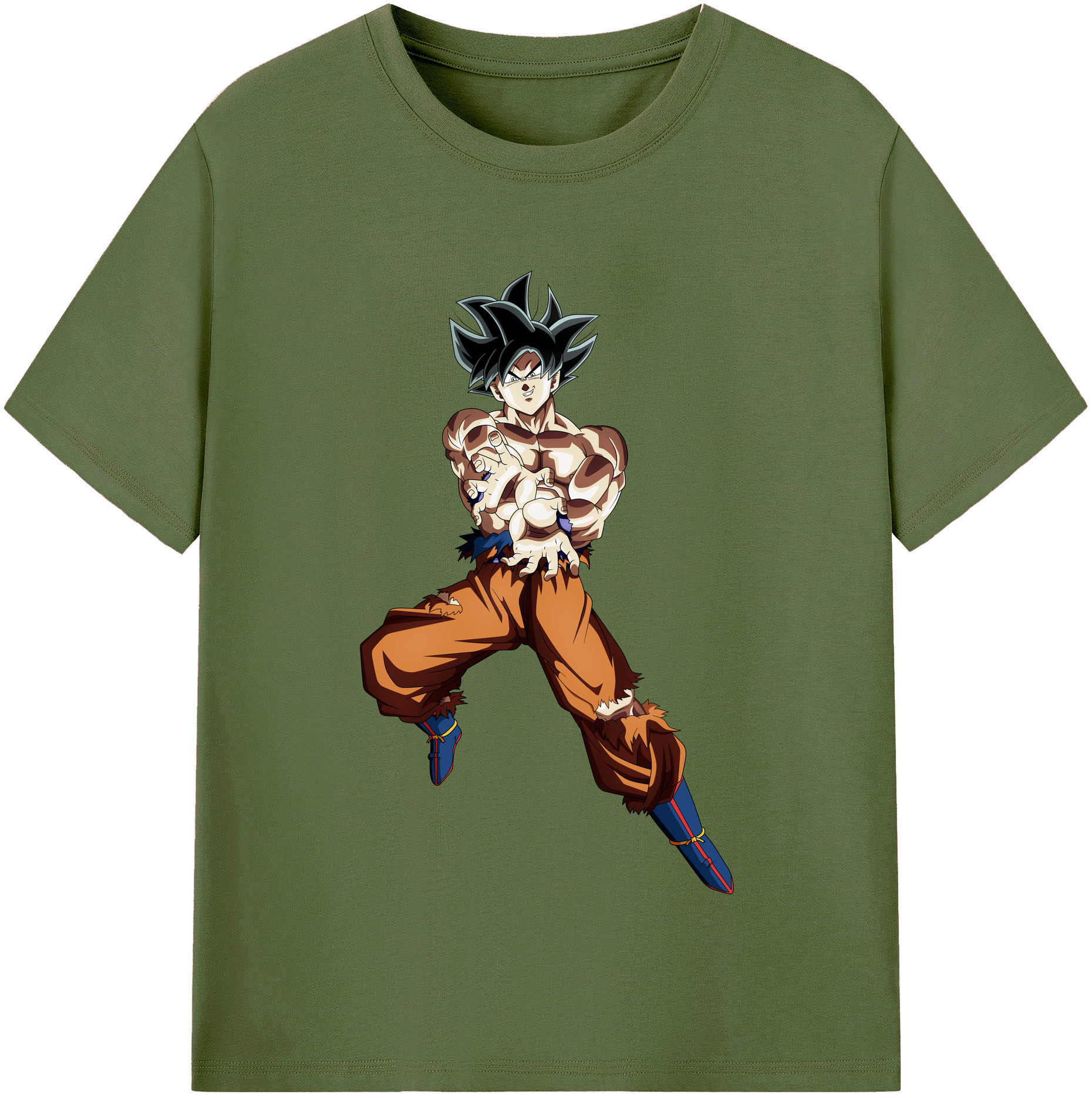 （画像用） ドラゴンボール 孫悟空（そん ごくう）Son Goku カカロット DRAGON BALL Kakarotto 綿100％半袖Tシャツ（フロントプリント）